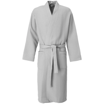 
                                                Waffle Kimono Robe, light gray
                                                