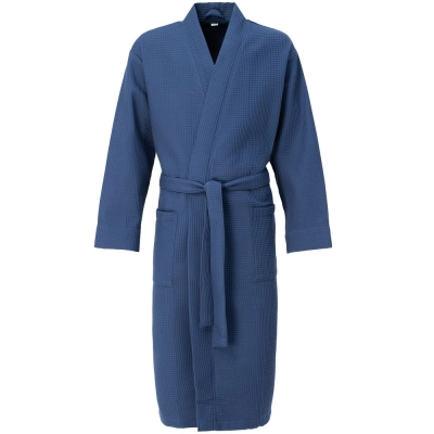 
                                                Waffle Kimono Robe, dark blue
                                                