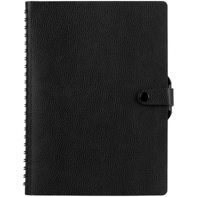 
                                                Strep Front undated black diary.
                                                