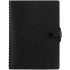 Strep Front undated black diary.