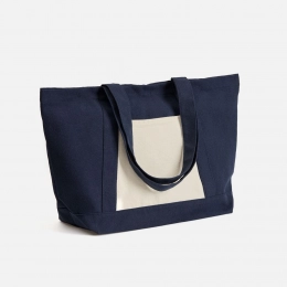 Shophop Shopper, blue with unpainted