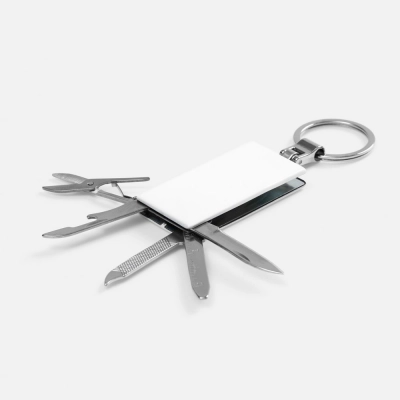
                                                Keychain multitool Toolful, white
                                                