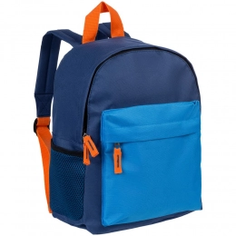 Kiddo children's backpack, blue with blue