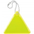 Spare Care reflector, triangle, yellow neon.