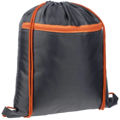 
                                            Novice children's backpack, gray with orange.
                                            