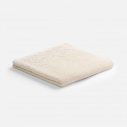 Hoya medium beige terry towel.