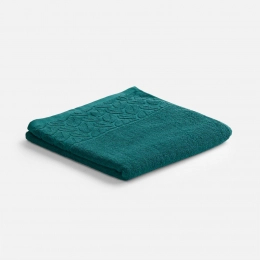 Hoya terrycloth towel, medium, dark turquoise.