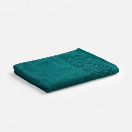 Hoya large dark turquoise terry towel.