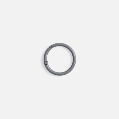 
                                            Carabiner-ring Claus, L, grey
                                            