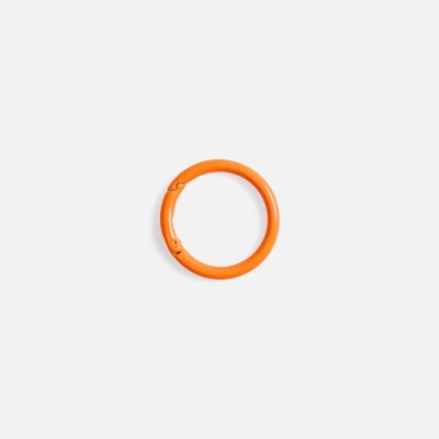 
                                            Carabiner ring Claus, L, orange neon
                                            
