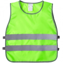 Жилет светоотражающий детский Spotlight, желтый неон