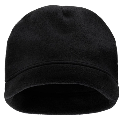 
                                                Fleecy black hat.
                                                