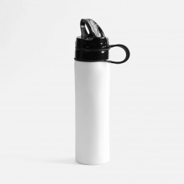 Folding water bottle Langfossen, white.
