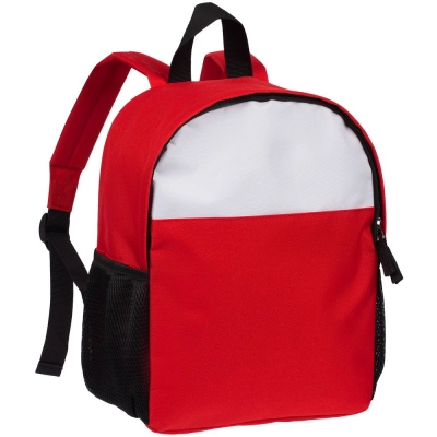 
                                            Children's backpack Comfit, white with red.
                                            