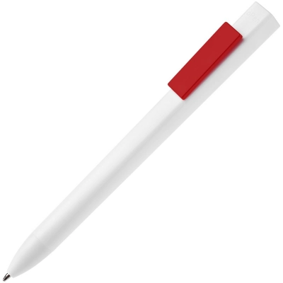 
                                                Ballpoint pen Swiper SQ, white with red.
                                                