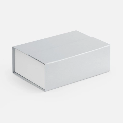 
                                                Bicolor Case box, white with gray.
                                                