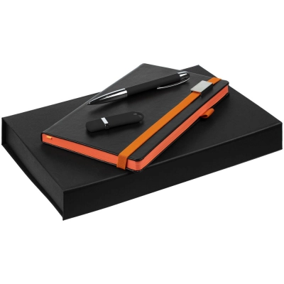 
                                                Ton Memory set, black with orange.
                                                