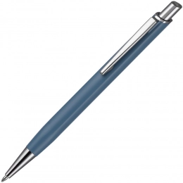 Ballpoint pen Konvent, matte, grey-blue.