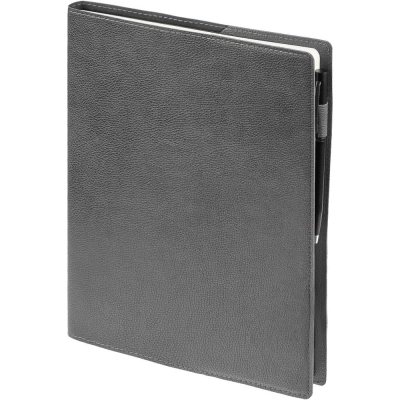 
                                            A daily planner in a Brave Book super cover, undated, gray.
                                            