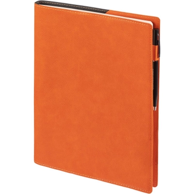 
                                                A daily planner in a Brave Book super cover, undated, orange.
                                                