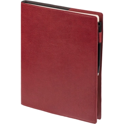 
                                            A daily planner in a Brave Book super cover, undated, red.
                                            