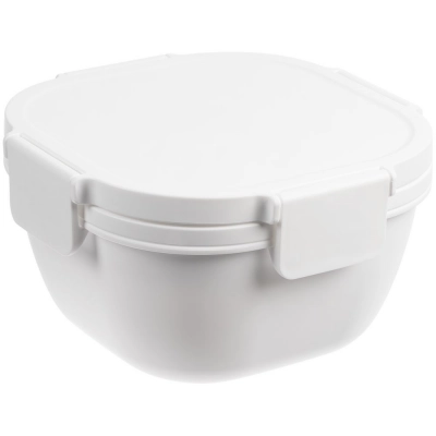 
                                            Salad Bar white lunchbox salad bowl.
                                            