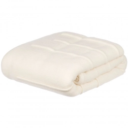 Nessona Alpaca blanket, white (vanilla)