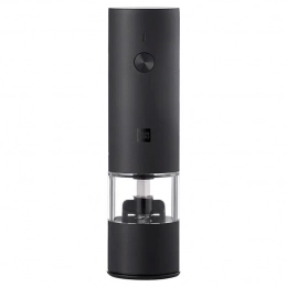 HuoHou Electric Mini Grinder Rechargeable Spice Mill, Black