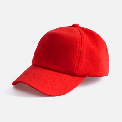 
                                                Shade Up red baseball cap.
                                                