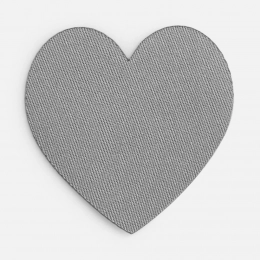 Fabric sticker Lunga Cor, M, grey