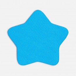 Fabric sticker Lunga Bial, M, blue