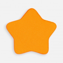 Fabric sticker Lunga Bial, M, neon orange