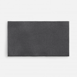 Fabric label Epsilon, M, dark gray.