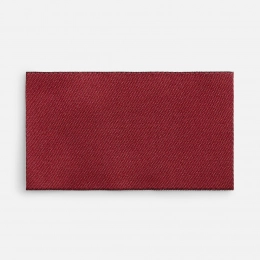 Fabric label Epsilon, M, burgundy.