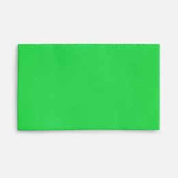 Fabric label Epsilon, M, neon green.