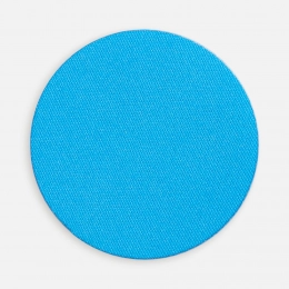 Fabric sticker Lunga Round, M, blue