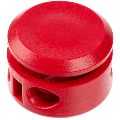 
                                                Double cord lock for BrÐ¾gy, red
                                                