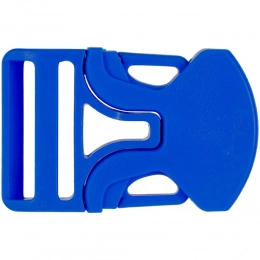 One-sided Triden clasp, blue.