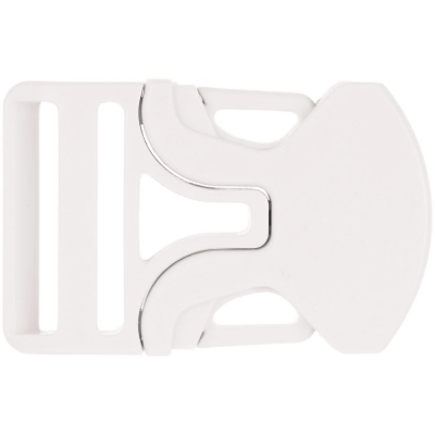 
                                                One-sided Triden buckle, white.
                                                
