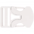 One-sided Triden buckle, white.