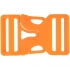 Fibbia buckle, orange neon