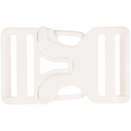 White Fibbia buckle.