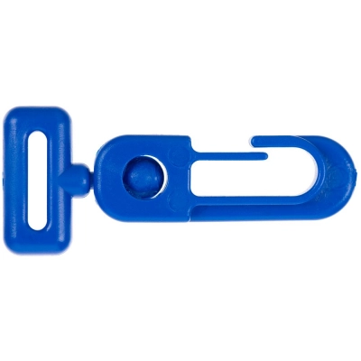 
                                                Carabiner clasp, S, blue
                                                