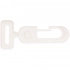 Carabiner clasp, S, white