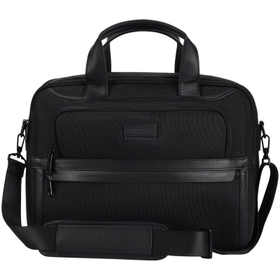 
                                                Santiago Nylon laptop bag, black
                                                