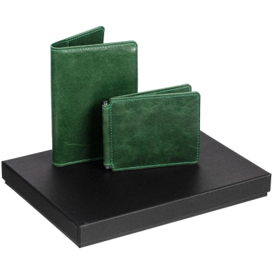 
                                                Apache Billfold Set, Dark Green
                                                
