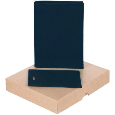 
                                                Nubuk Travel Set, blue
                                                