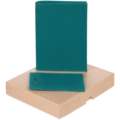 
                                            Nubuk Travel Set, turquoise
                                            