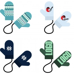 Custom-made Fiore mittens-hangers