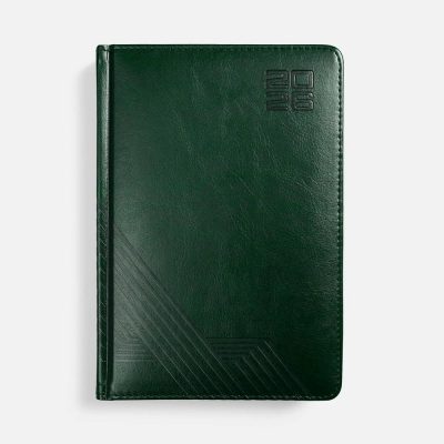 
                                                Ежедневник Faro, датированный, темно-зеленый
                                                